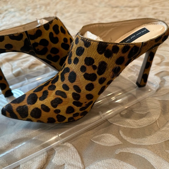 Steven By Steve Madden Shoes - Steven by Steve Madden leopard fur mules; size 8.5; brand new